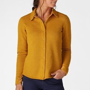 Stio Mustard Yellow Women's Top